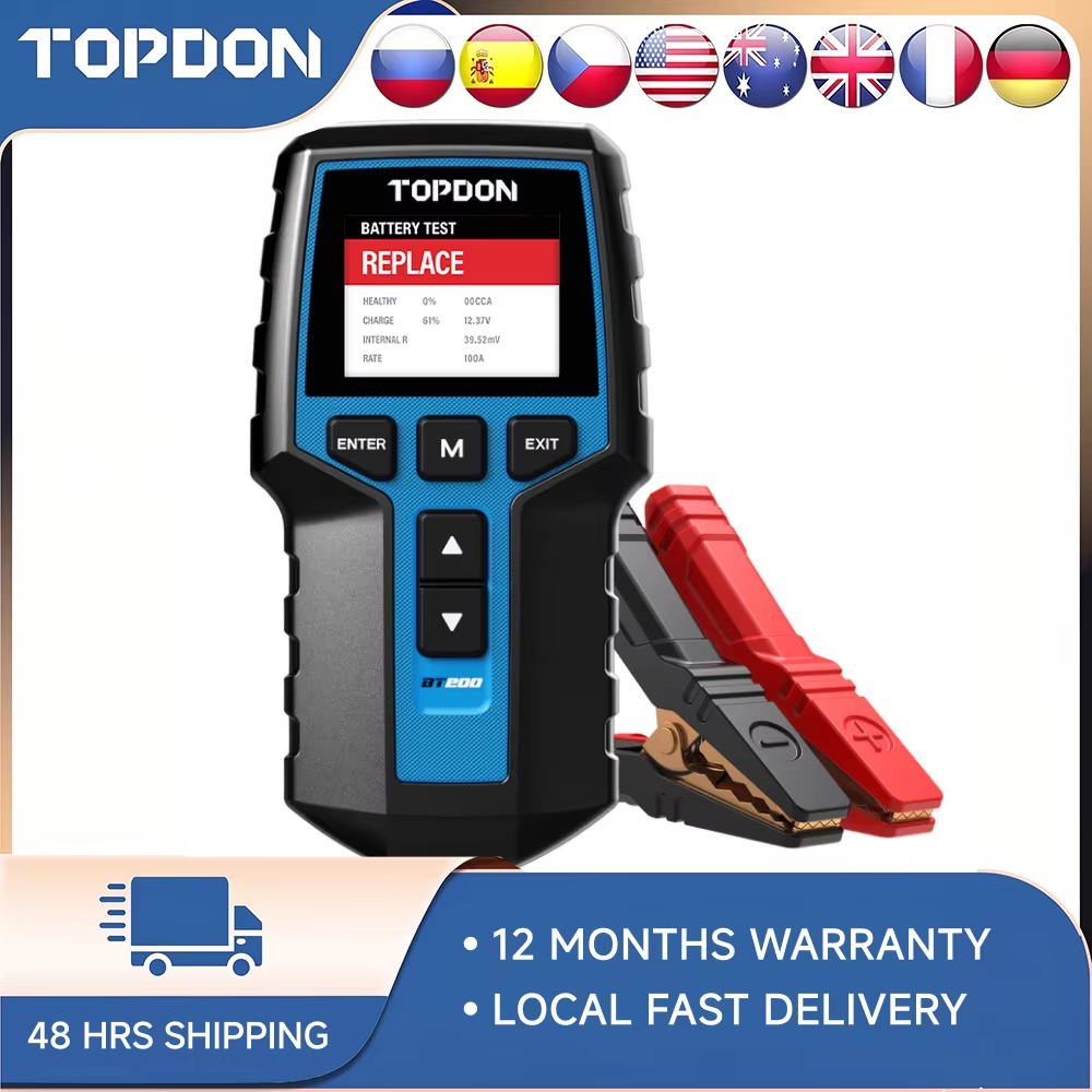TOPDON BT200 Digital Battery A - Topdon Tc001 Thermal Camera ulasan dan harga