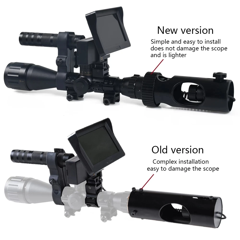 Tactical Night Vision Riflesco - Hunting Thermal Imaging Scope ulasan dan harga
