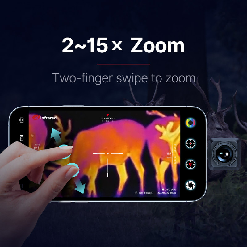 InfiRay T2 Pro Thermal Imager  - Nf 521 Thermal Imaging Camera ulasan dan harga