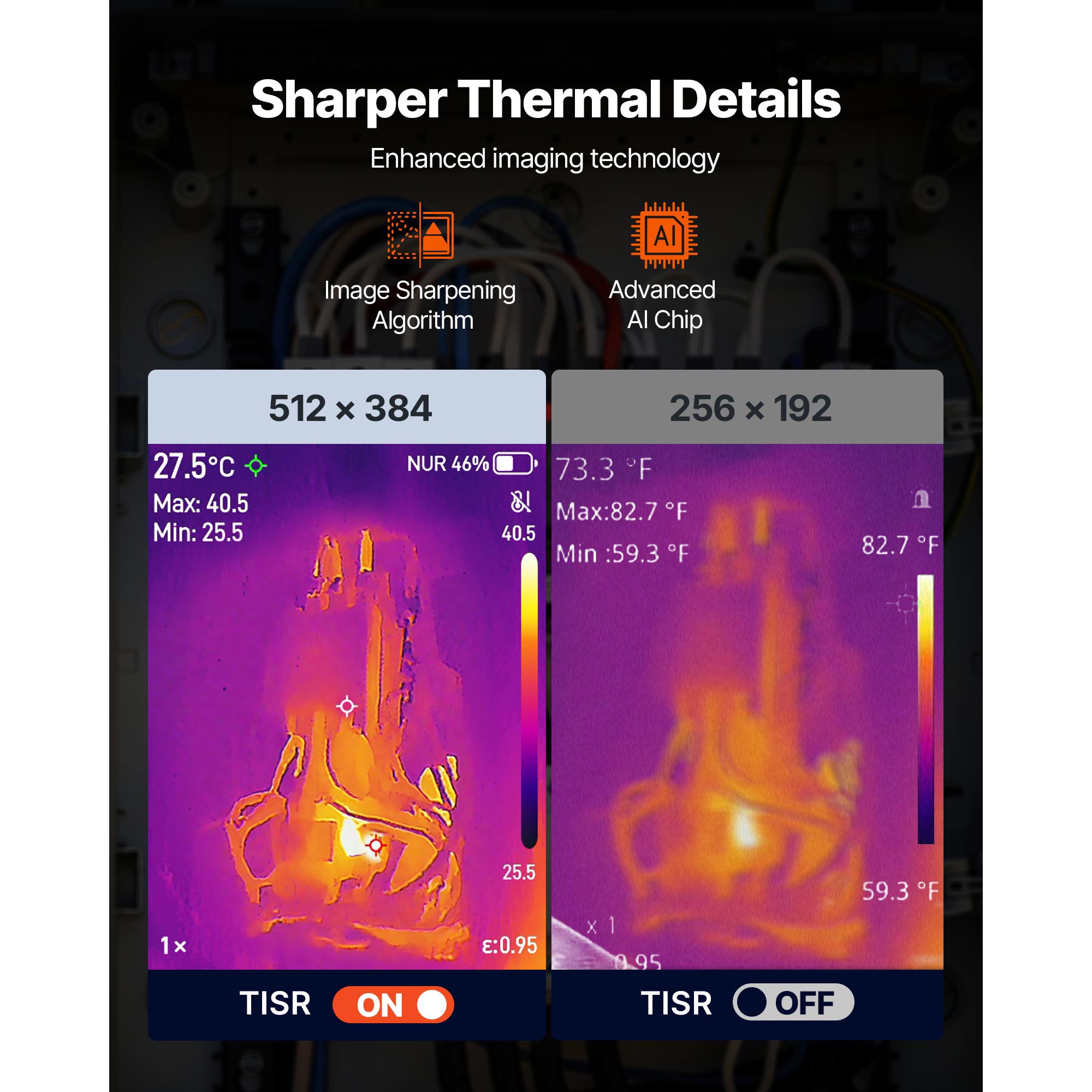 VEVOR Pro Thermal Imaging Came - Thermal Imaging Camera 256X192 ulasan dan harga